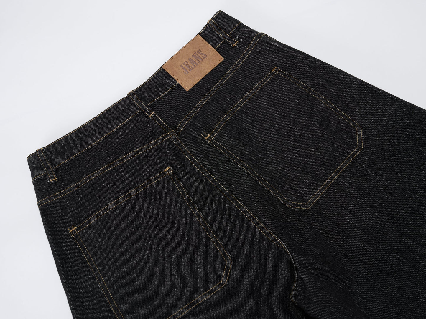 Utility Wide-Leg Denim Jeans