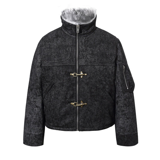 Vintage Toggle Cotton Jacket