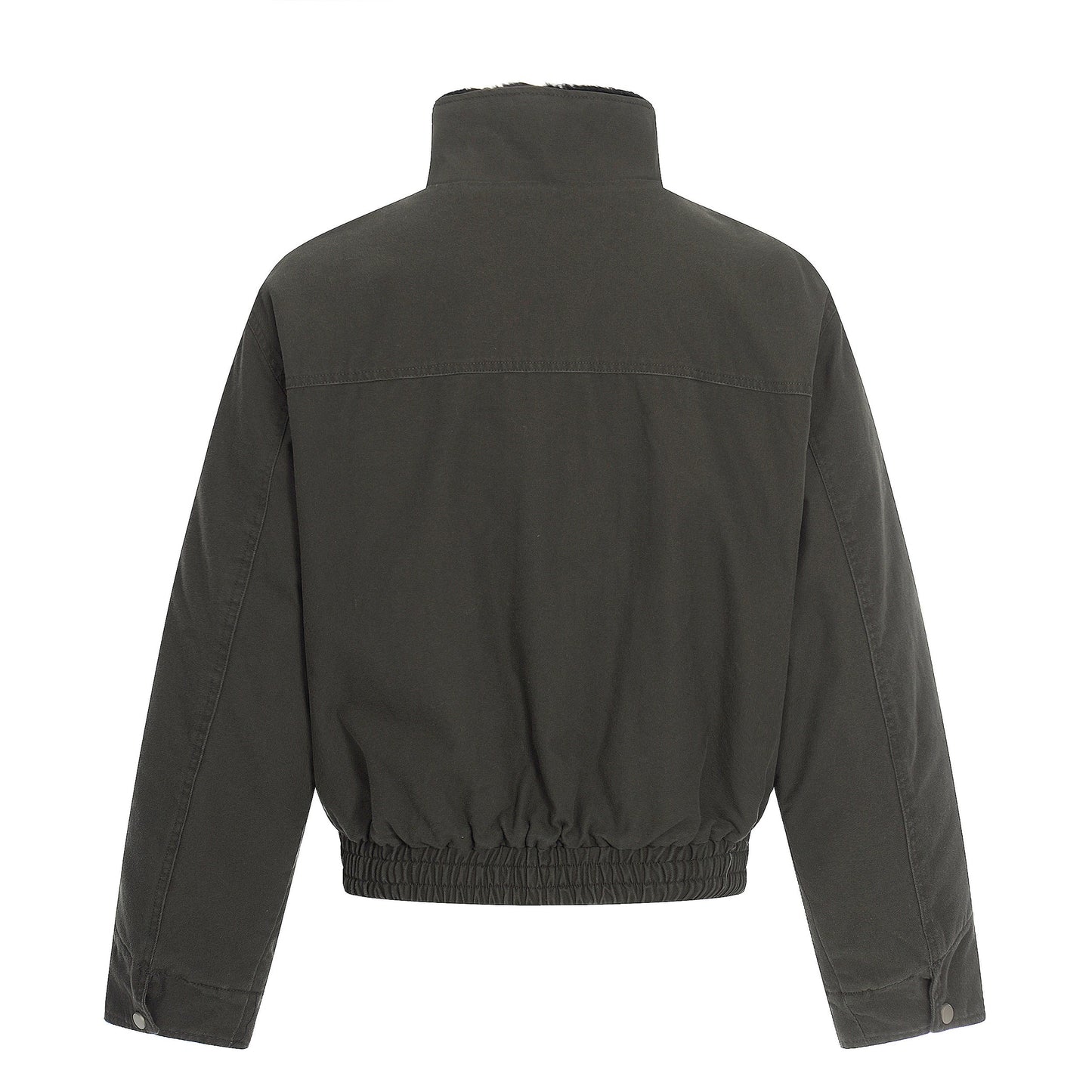 Toggle Sherpa Bomber Jacket